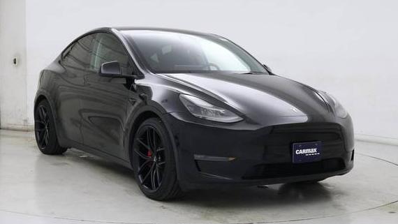 TESLA MODEL Y 2021 5YJYGDEF5MF141012 image